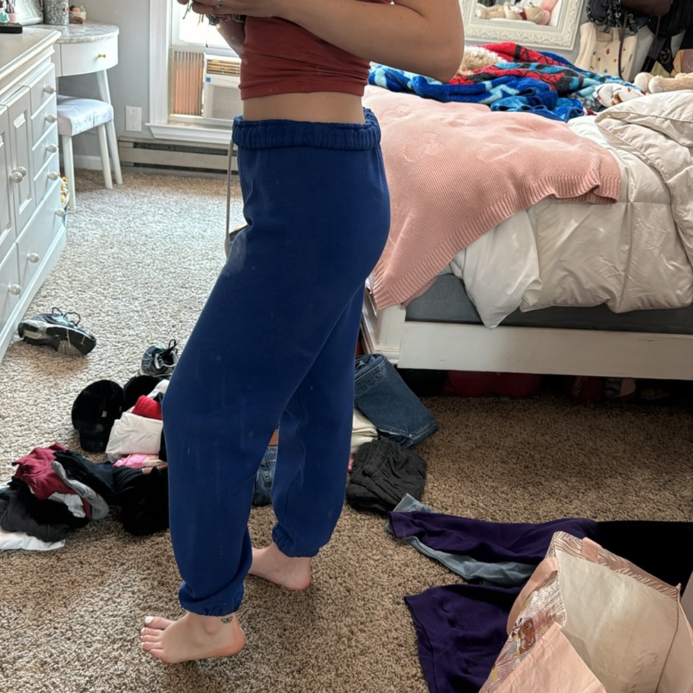 Vintage Russell Athletic Blue Sweatpants - Picture 9 of 10